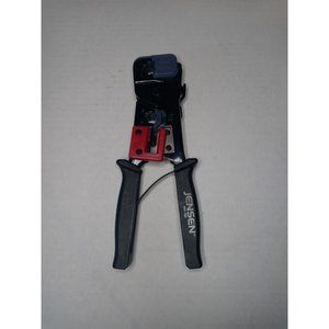 Jensen 600-360 RJ-45, RJ -11 Modular Crimper, Cut, Strip Tool